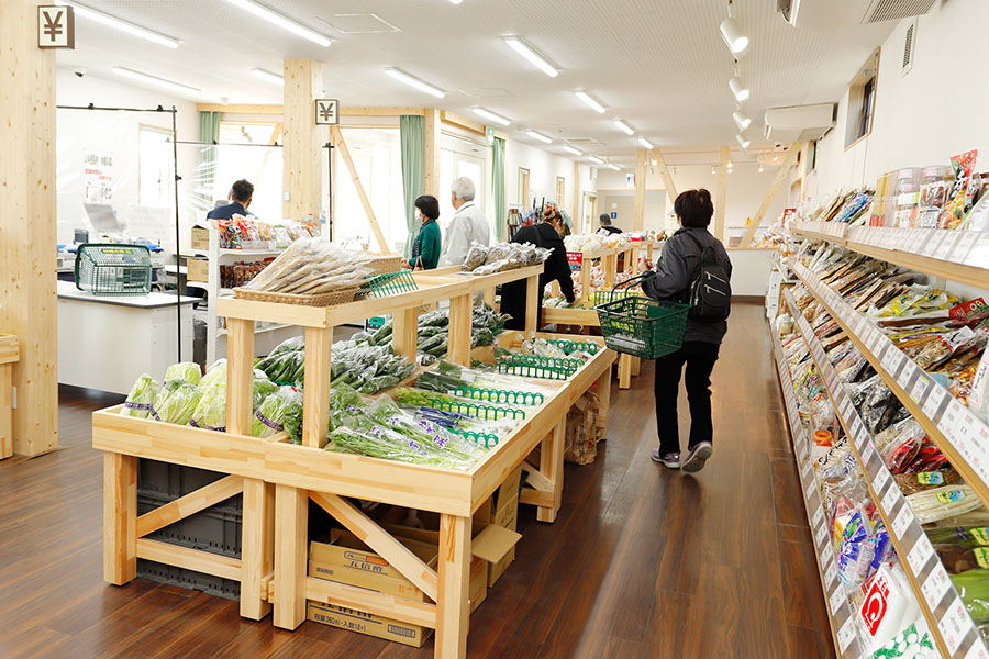 特産物直売センター「林檎の森」 店内